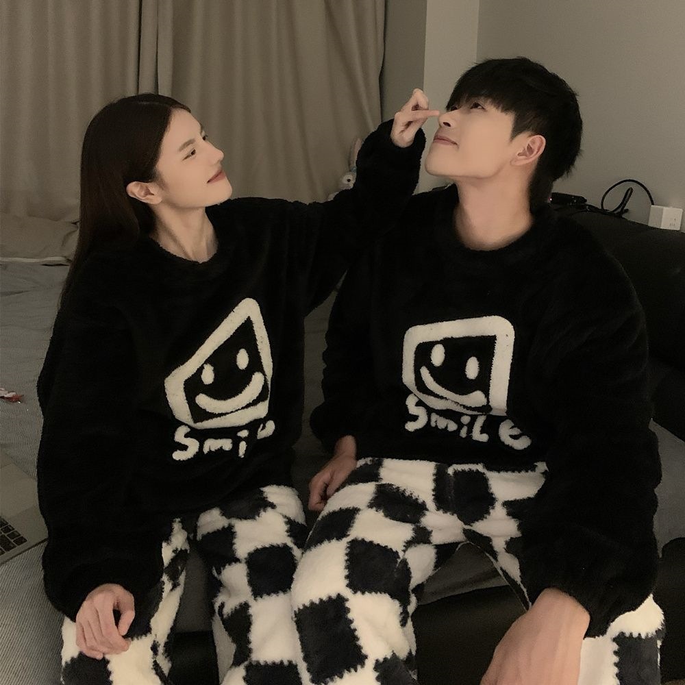 Padded Flannel Jumpsuit for Couples, Antistatic