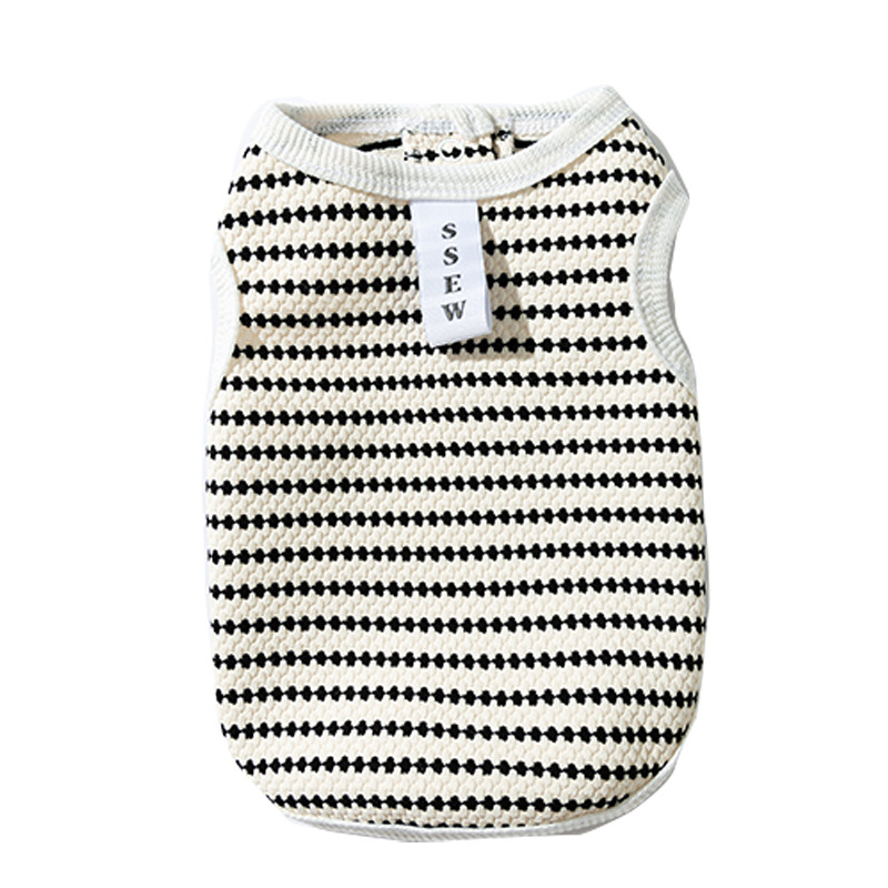 Cotton Vest for Dogs and Cats, Spring/Summer