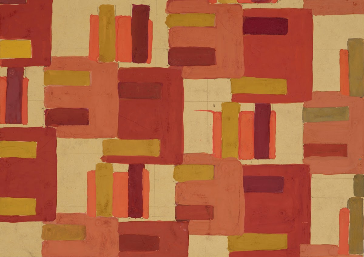 Untitled Textile design no IV circa 1925
