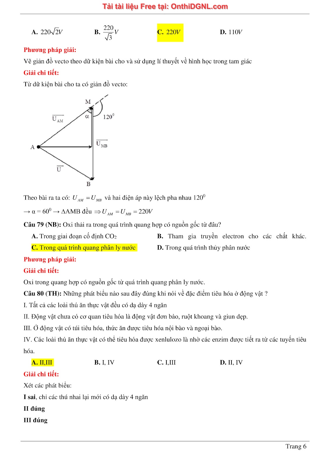 300 bài tập môn Vật Lý - Ôn thi ĐGNL ĐHQG TPHCM Phần 23