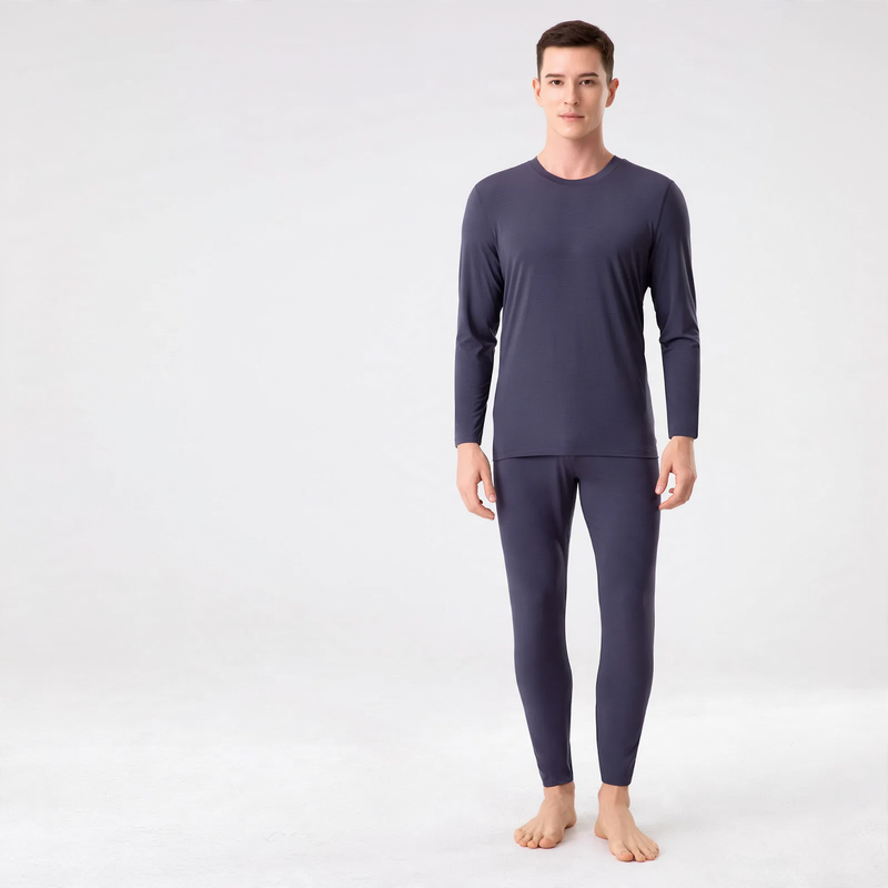 Thermo underwear set, Modal, round neck, skin-friendly
