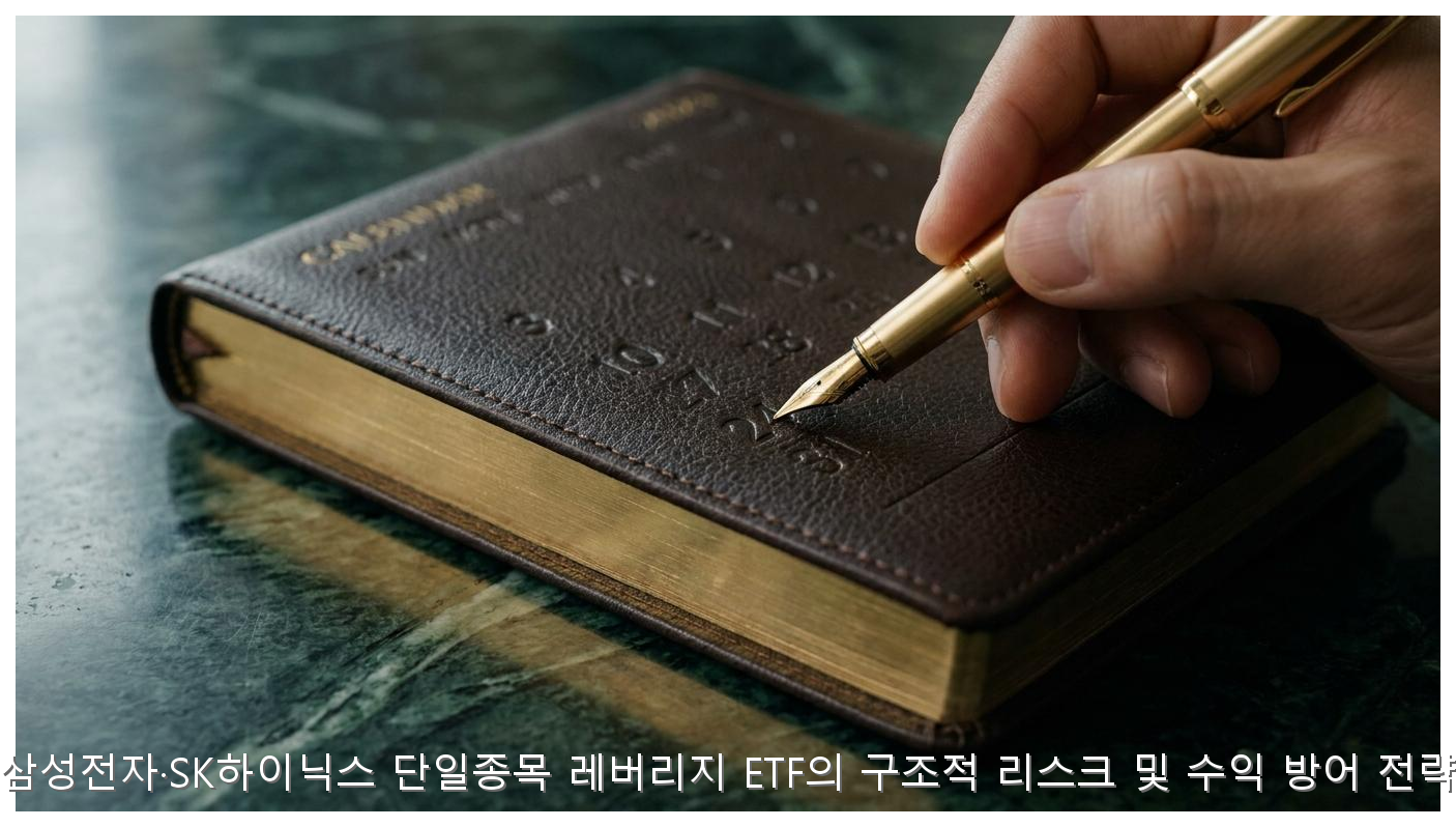 삼성전자·SK하이닉스 단일종목 레버리지 ETF의 구조적 리스크 및 수익 방어 전략 핵심 안내 및 분석 인포그래픽 (4)