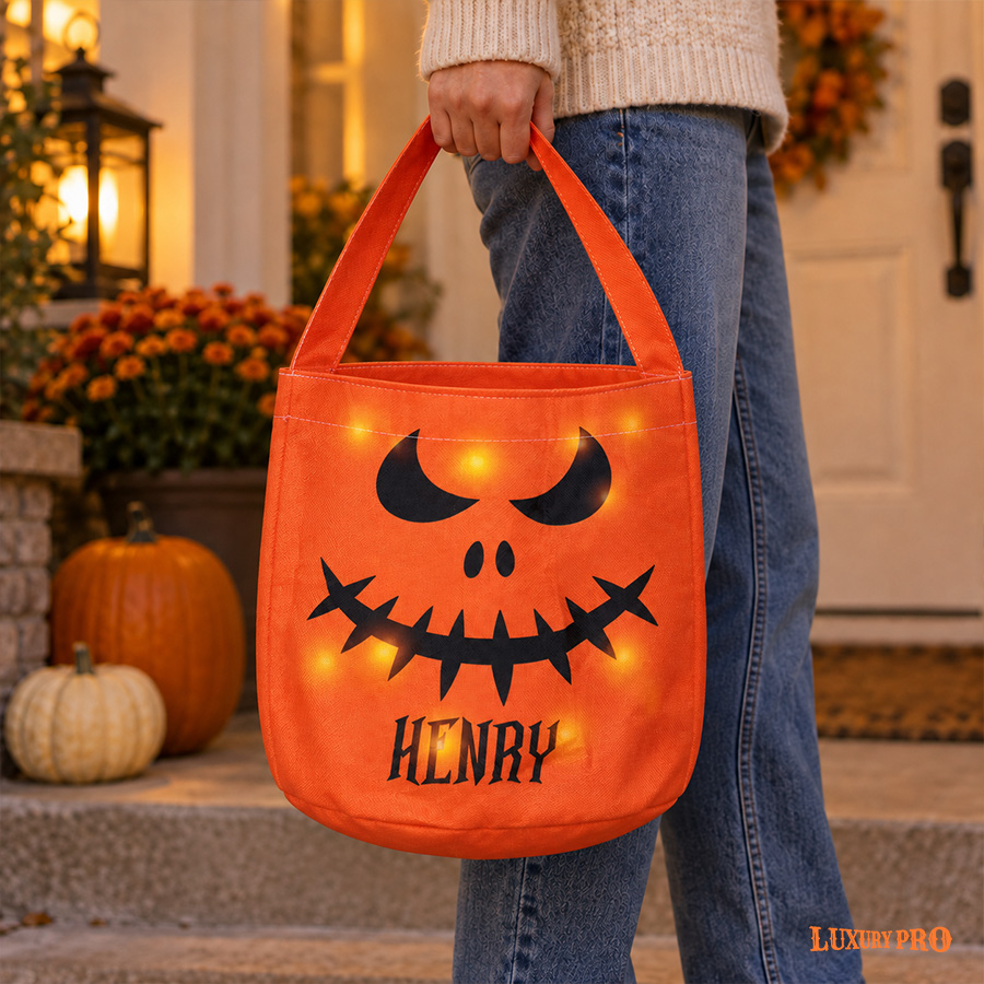 Halloween Light-up Candy Bag