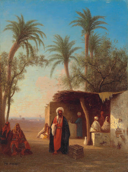 Village in the desert Algeria