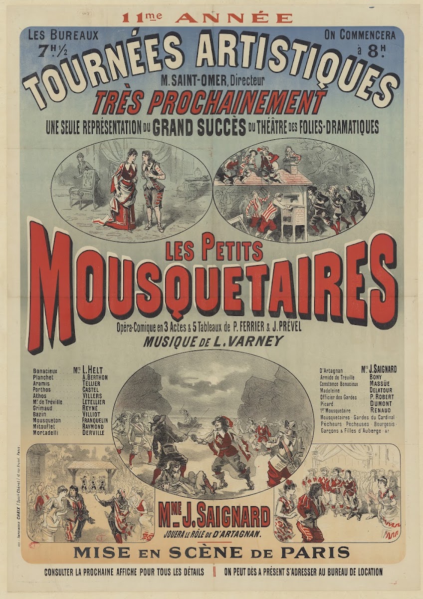 Les Petits mousquetaires 1885