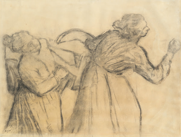 Laundress Carrying Linen c 1885 1895