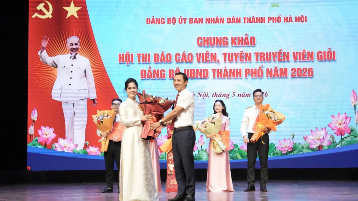 Báo cáo viên, tuyên truyền viên giỏi cùng tranh tài - Đài Phát thanh và truyền hình Hà Nội