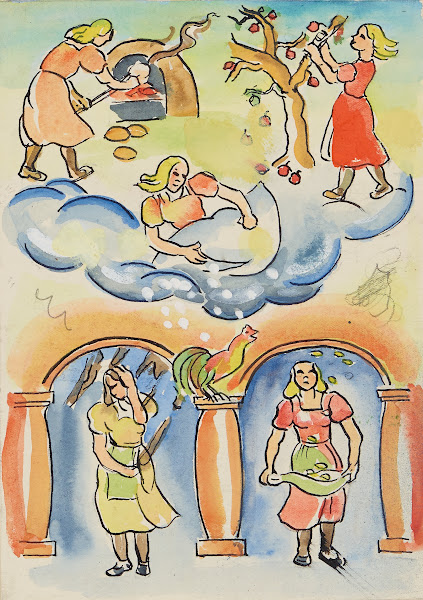 Entwurf Frau Holle 1943