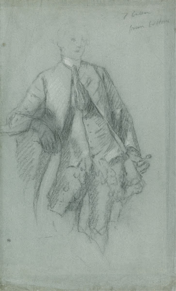 Study for the Portrait of William Guise ca 1761