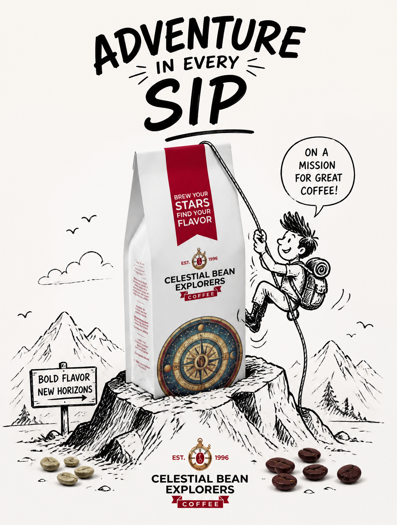 Campaña de marca innovadora con medios mixtos