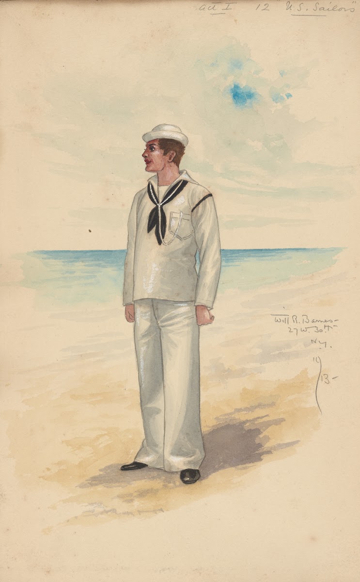 Act I 12 US Sailors 1913