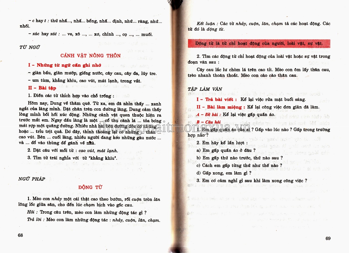 Tiếng Việt 3 (tập 2 2002) - Trang 35