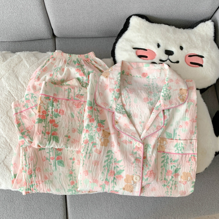Women's Pajama Set, Long Sleeve, Breathable