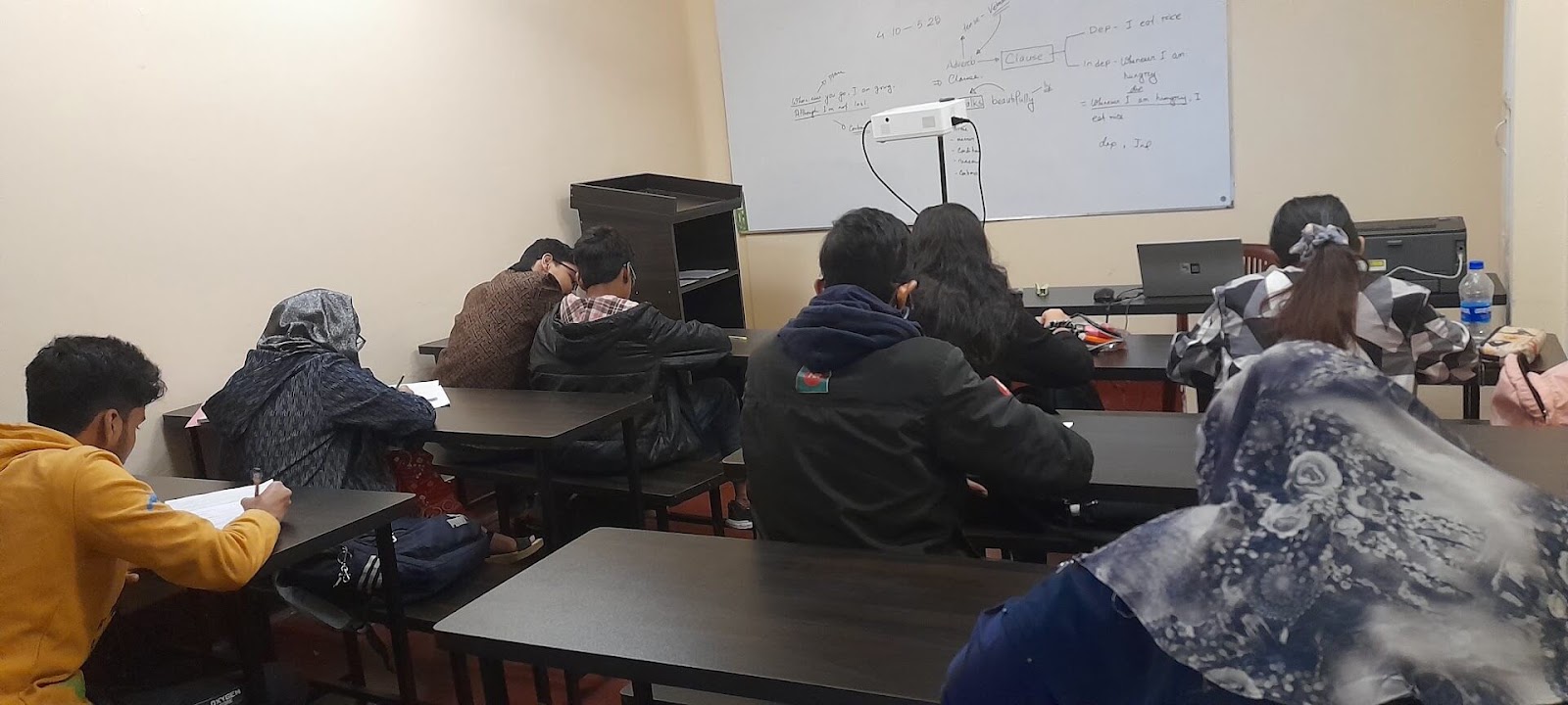 In-person classroom teaching