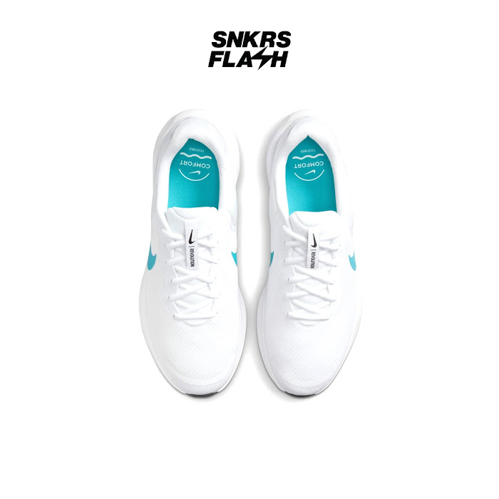 NIKE REVOLUTION 7 WHITE - Size 44.5