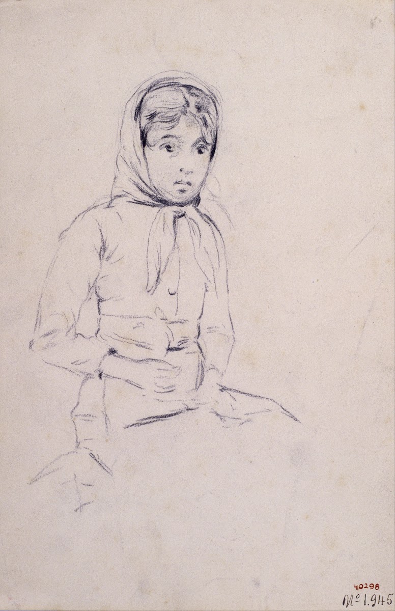 Seated Girl circa 1883