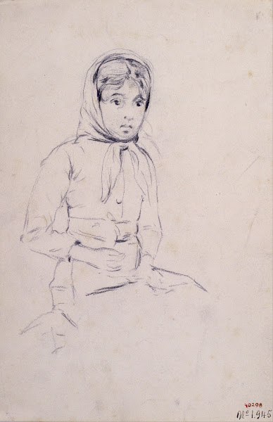 Seated Girl circa 1883