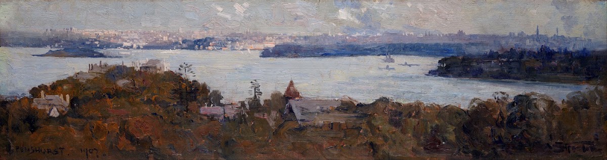 Sydney Harbour from Penshurst Cremorne 1907