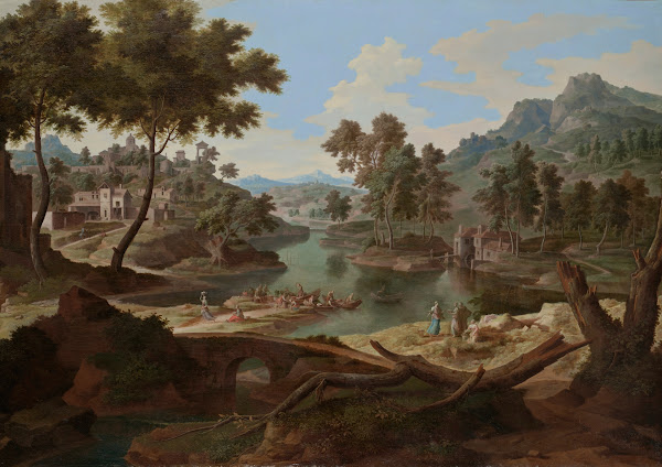 Paysage classique 18th century