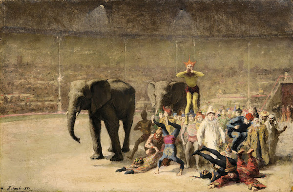 The Entrance of The Clowns 1881