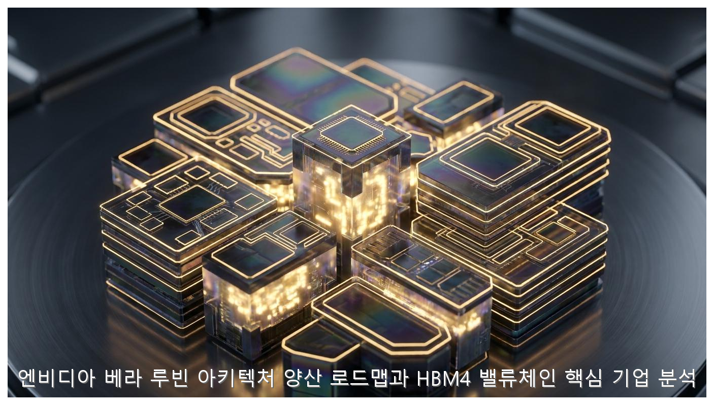 엔비디아 베라 루빈 아키텍처 양산 로드맵과 HBM4 밸류체인 핵심 기업 분석 핵심 안내 및 분석 인포그래픽 (8)