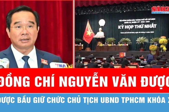 Đồng chí Nguyễn Văn Được tiếp tục được bầu giữ chức Chủ tịch UBND TPHCM khóa XI - Báo Sài Gòn Giải Phóng