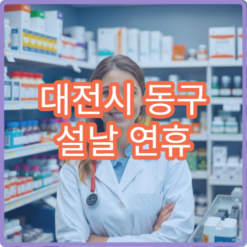 대전시 동구 설날 연휴 산부인과 진료 병원 이용 가이드