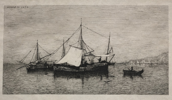 Boats of Cabotage Coasts of Italy 1874