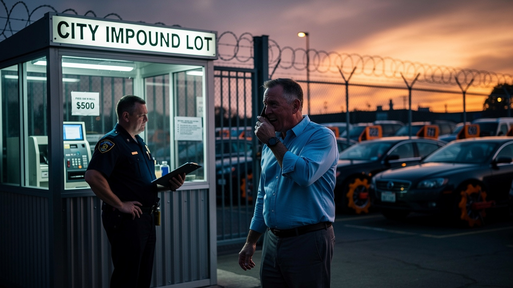 The Impound Officer Stole My Cash, But My Truck's Hidden Security Beacon Rang From His Own Pocket