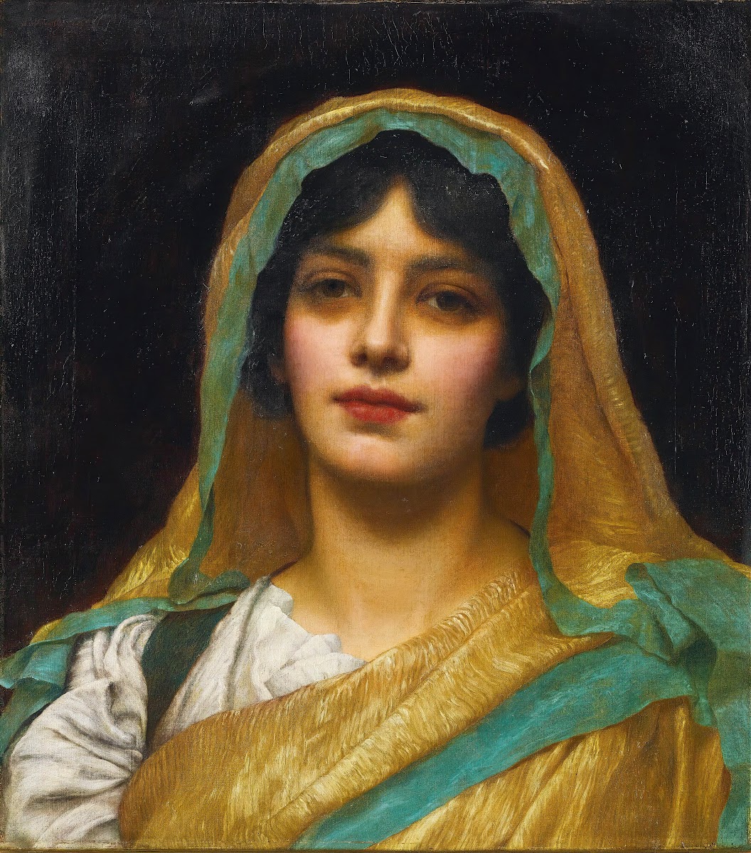 Head Of A Girl Atalanta 1902