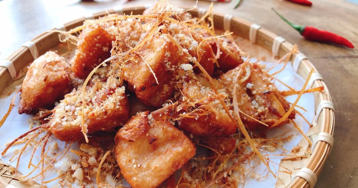 Sườn chay rang muối