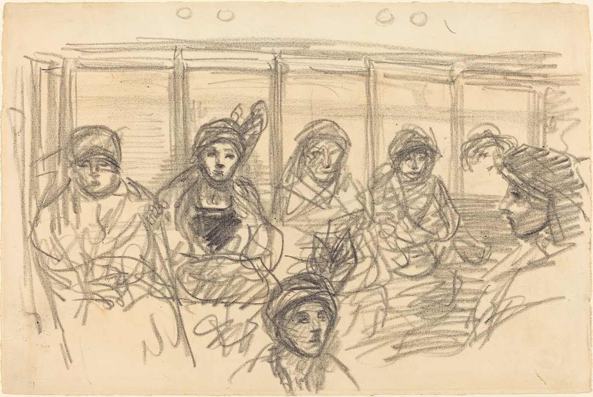 Riders on the Metro c 1890