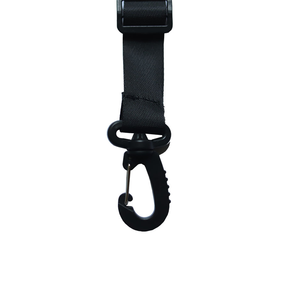 Safety harness for high chair, three-part, made of nylon