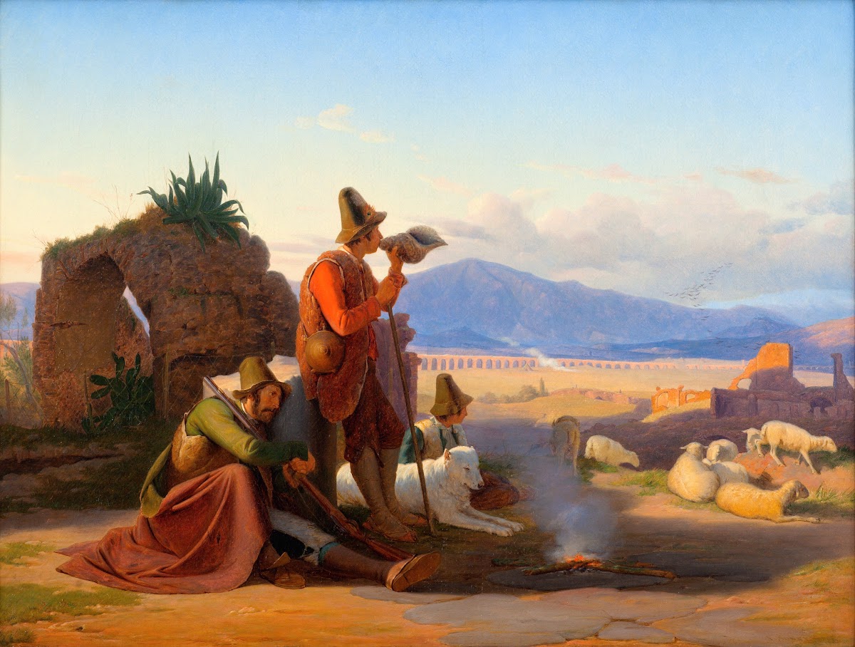 Shepherds in the Roman Campagna 1835