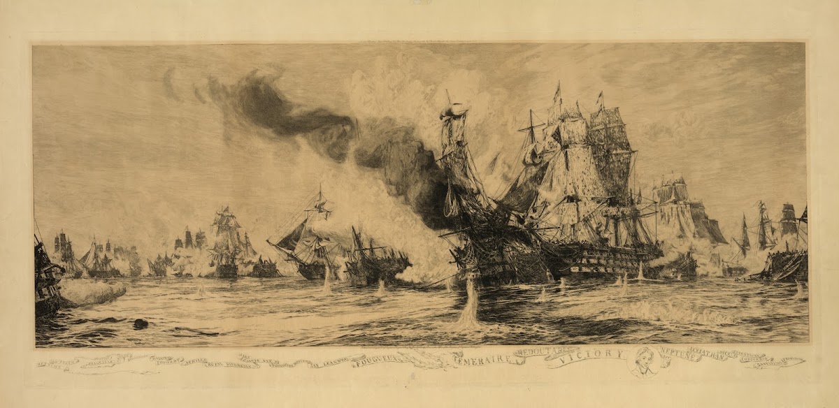 The Battle of Trafalgar 1893