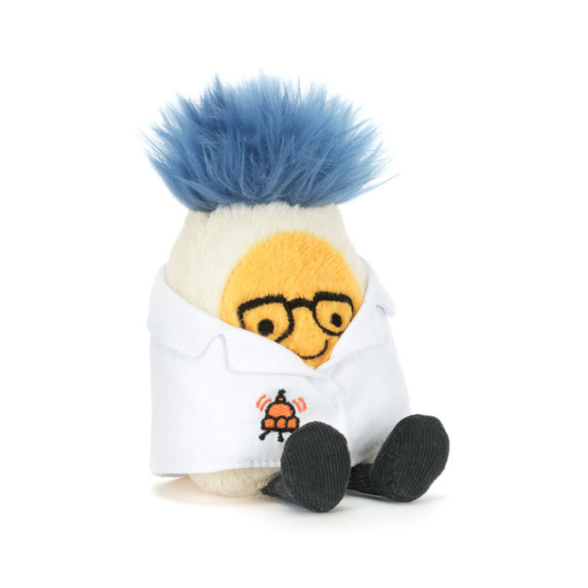 Amuseables Boiled Egg ‘Scientist’