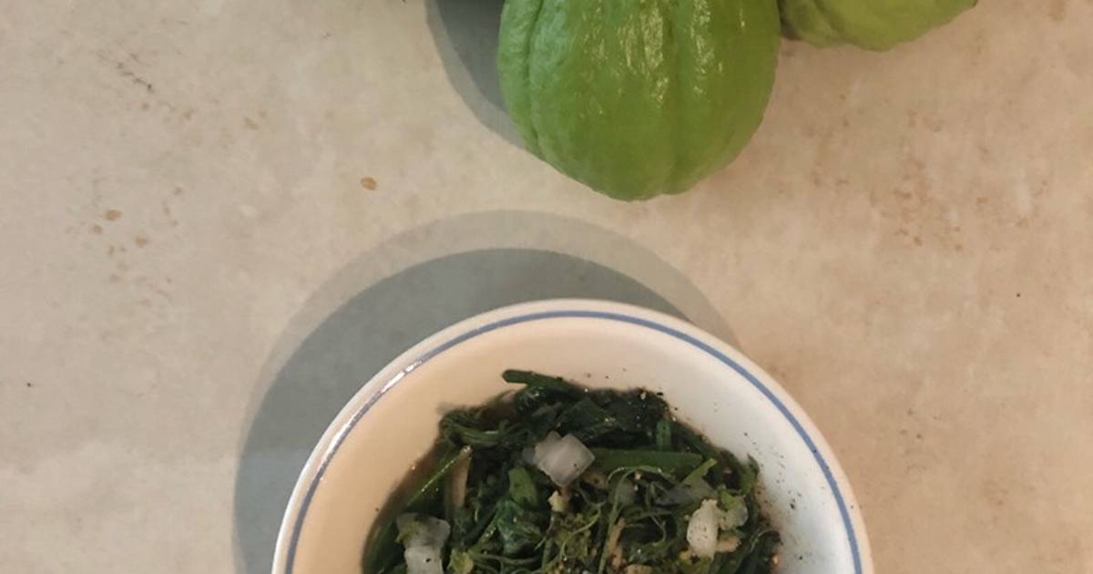 Đọt su su xào tỏi