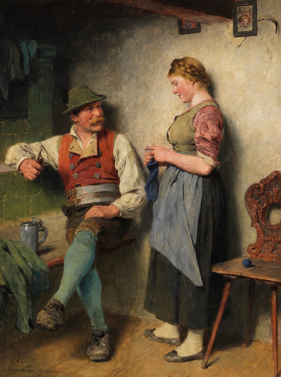 Bursche und Mädl 1907