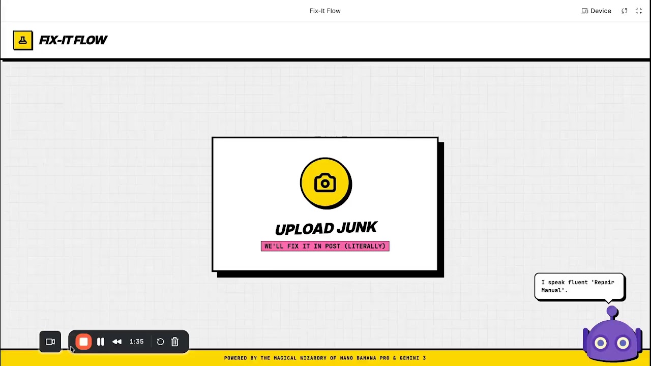 Fix-It Flow project preview