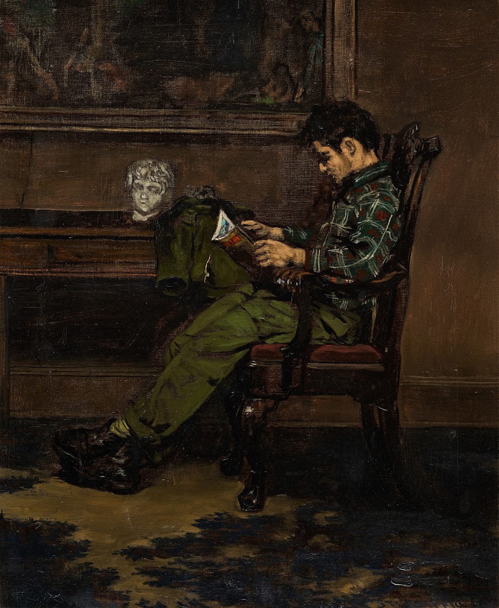 Boy Reading