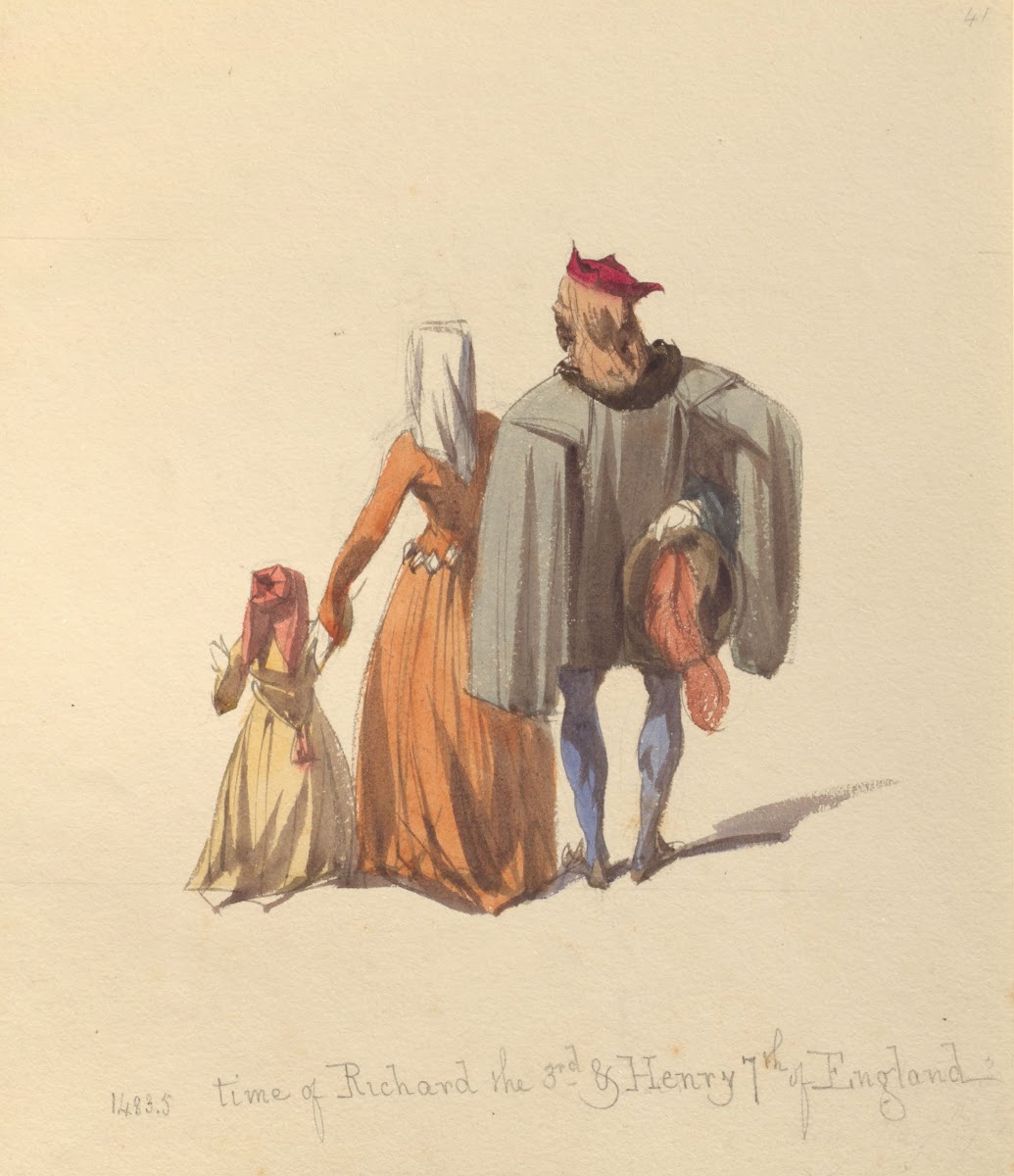 Sketches of costume Pl106 1842