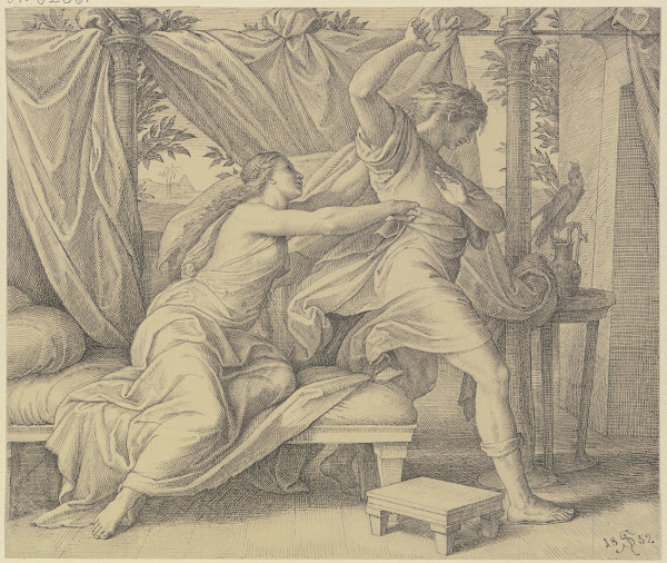 Josephs Keuschheit und der Potiphar Untreue 1852