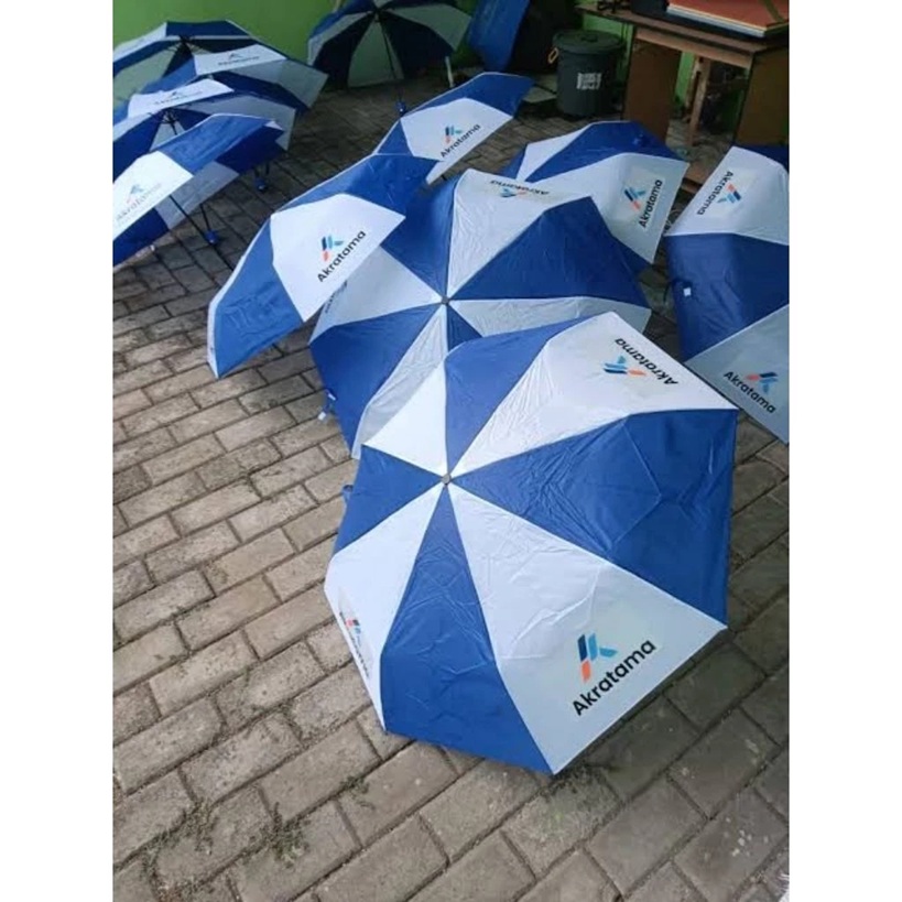 Payung golf manual kombinasi warna costum/payung golf costum/payung sablon — foto 5