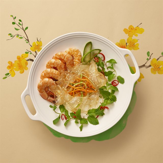 Gỏi Nha Đam Tôm Tươi