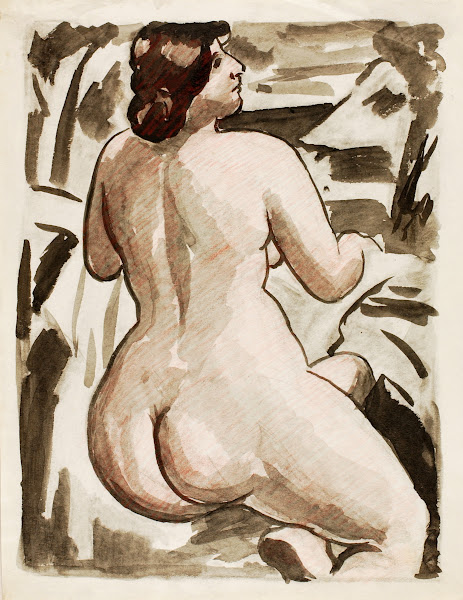 Standing Female Nude