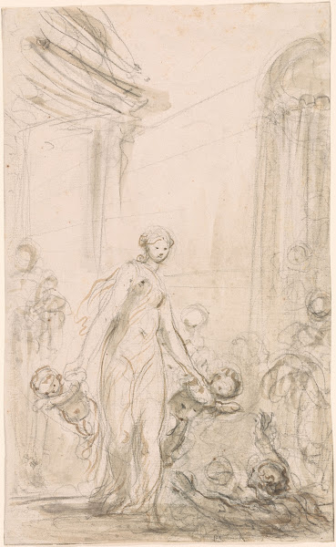 Ruggiero and Alcina at the Bath ca 1780 1785