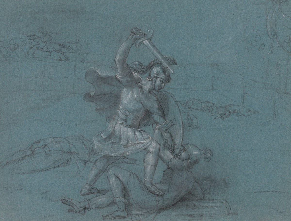 Achilles Kills Hector