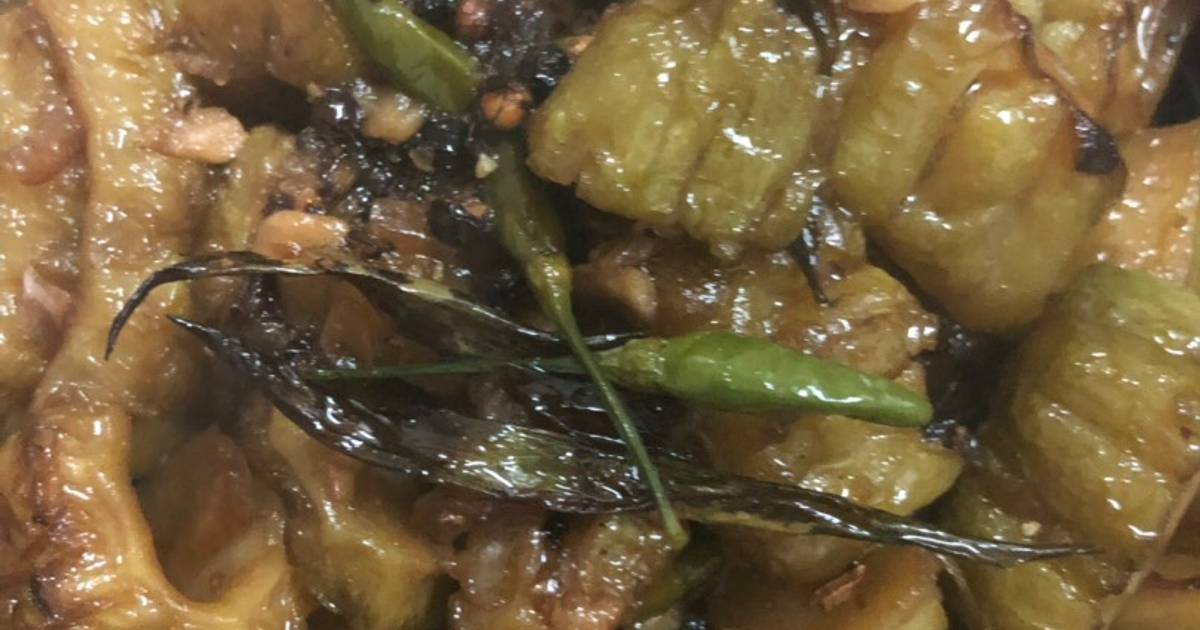Da cá sấu (khổ qua) kho tiêu