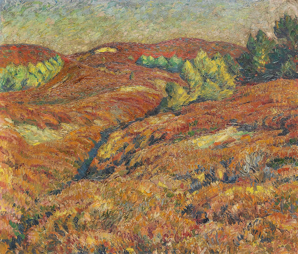 Herbst in der Heide 1910