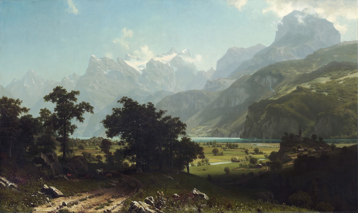 Lake Lucerne 1858